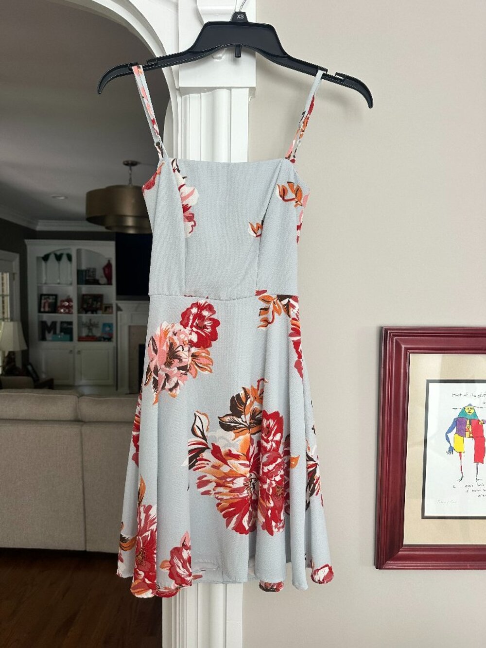 B. Darlin girls dress with open tie back